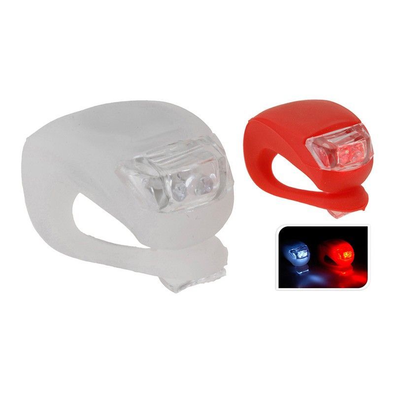 Linterna señalizadora para bicicleta (pack 2 uni) dunlop