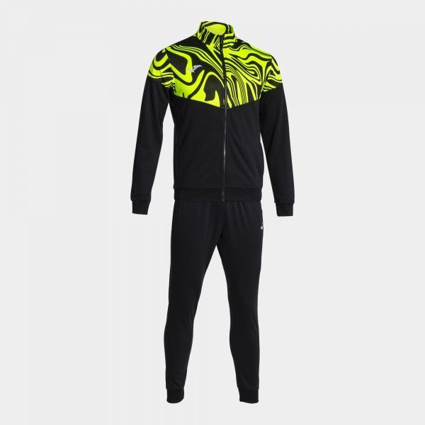 Lion Ii Tracksuit Black Fluor Yellow