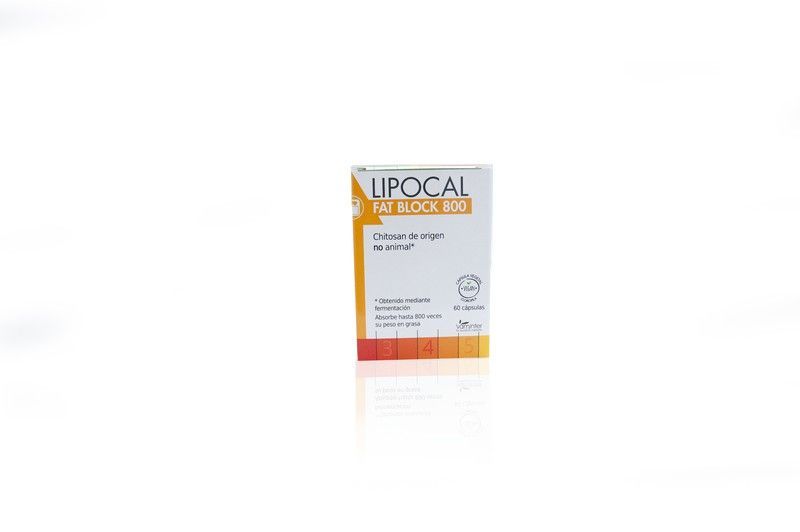 Lipocalblok 600 60 Cap  Nueva Formula Chitosan Veg
