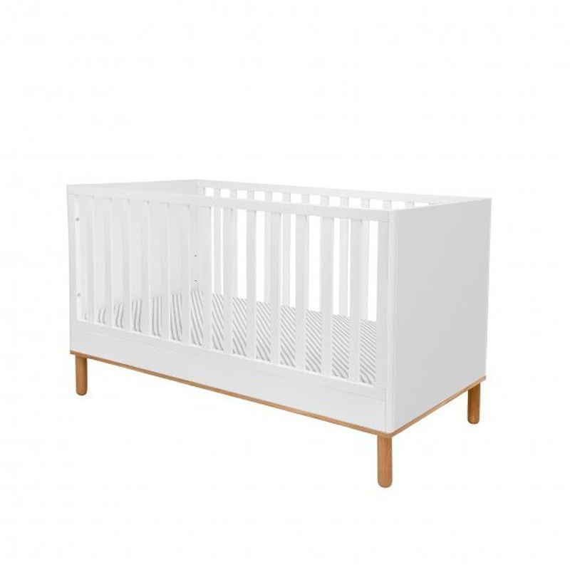 LIQUIDACIÓN EXPOSICIÓN Cuna Toteme Cube 140x70 de Bellamy + Comoda 3 cajones