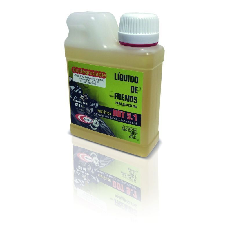 Liquido frenos biodegradable  dot 5.1 - 250 ml