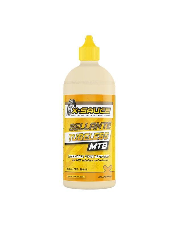Líquido Sellante X-Sauce Botella Tubeless 500 Ml