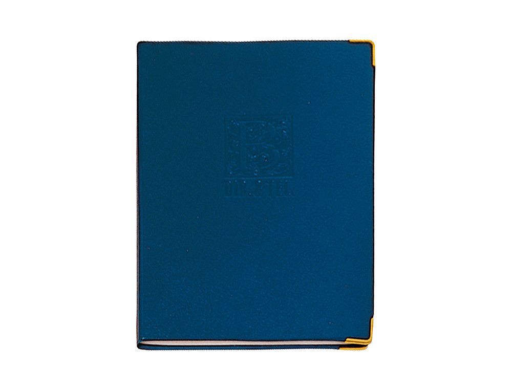 Listin telefonico tapa flexible tamaño 21x15 cm -con cantonera dorada