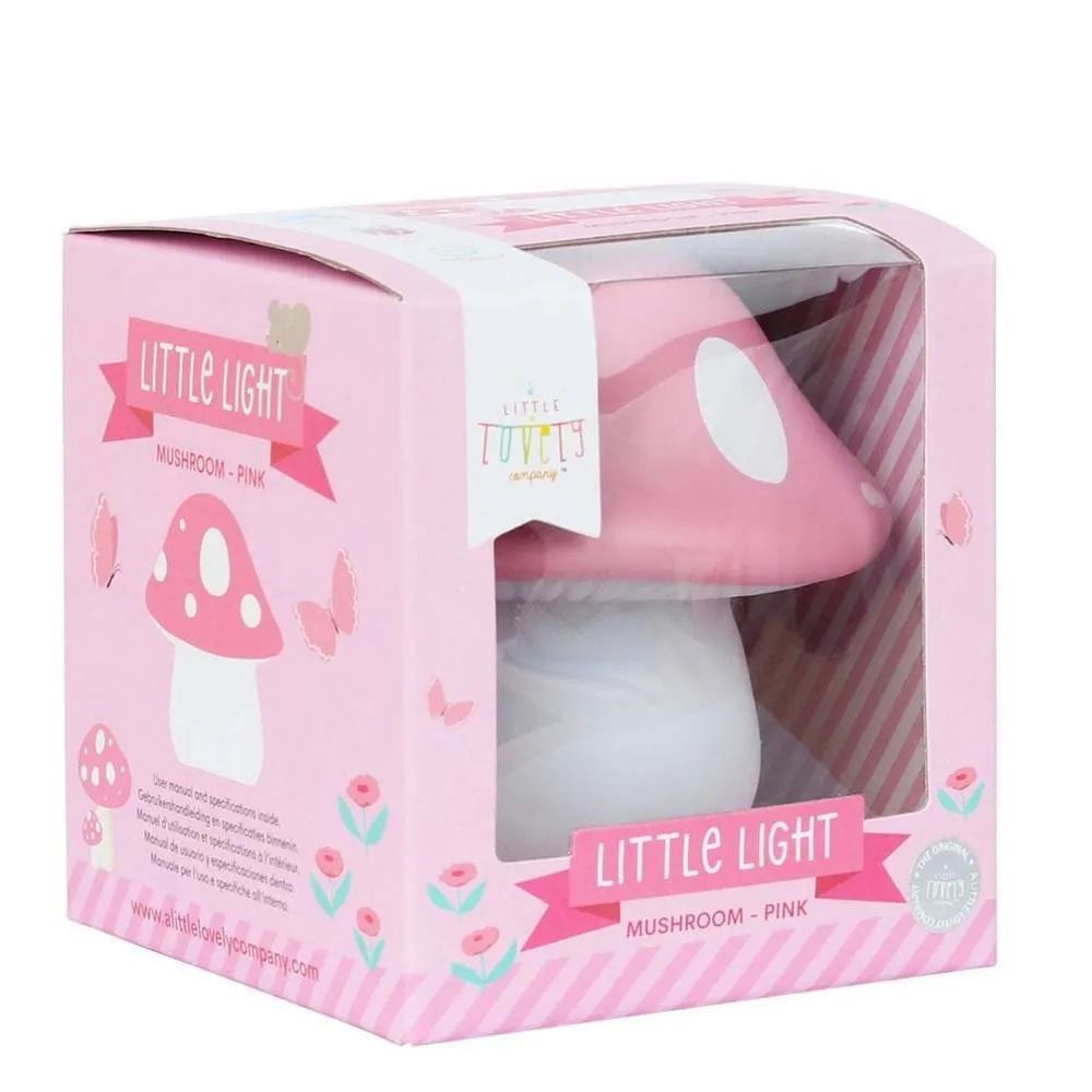 Little Lovely - Lámpara Seta Rosa