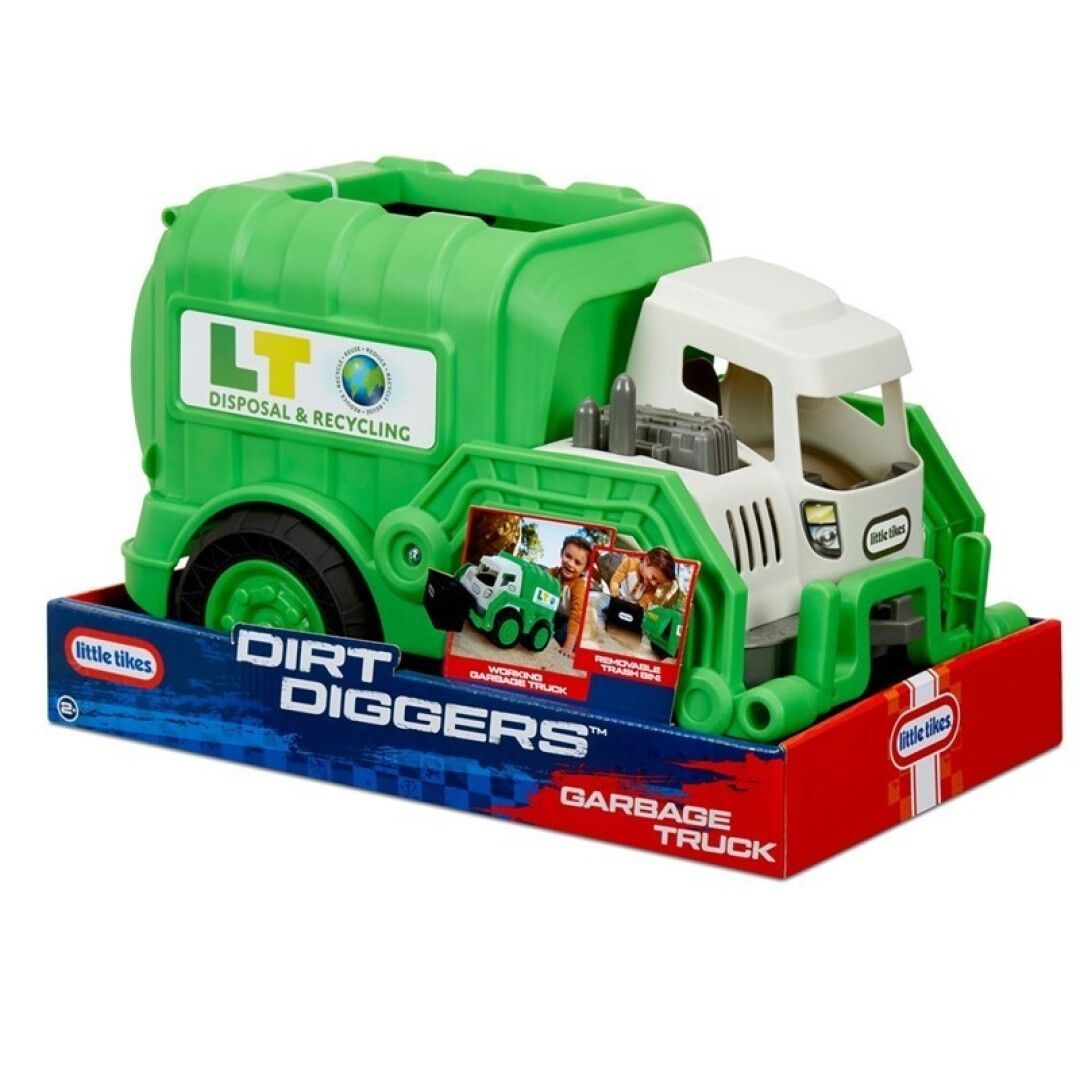 LITTLE TIKES CAMION DE RECICLAJE VERDE