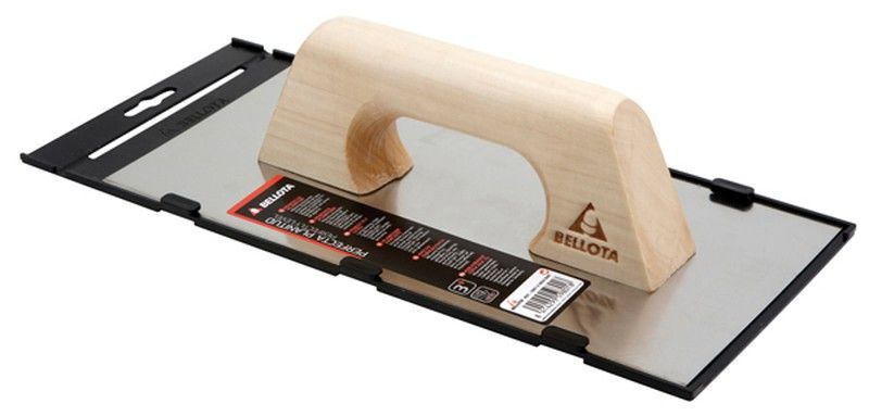 Llana Rectang. Inox M Madera 300X150 MM