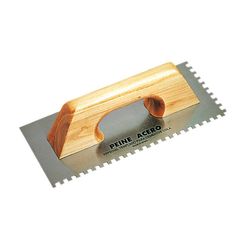 Llana rectangular dentada RUBÍ Llana Rectang.Dent.Cement/Cola Rubi