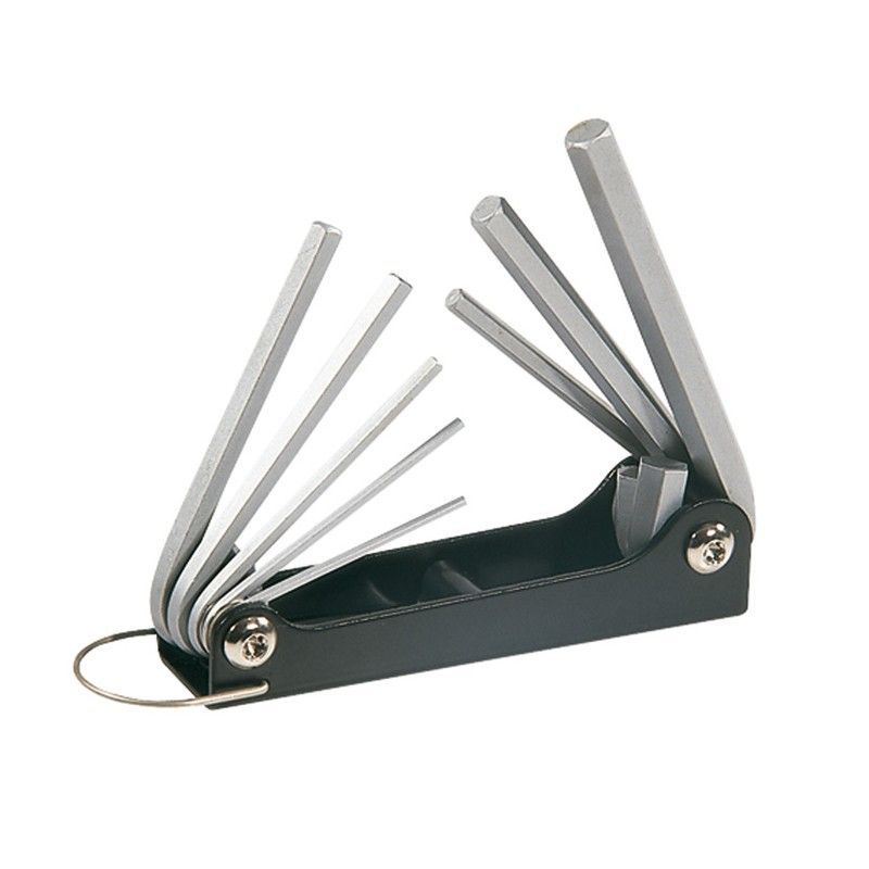 Llave acodada Allen RATIO 6193 Llaves Allen Jgo.8 Navaja Pl. Ratio