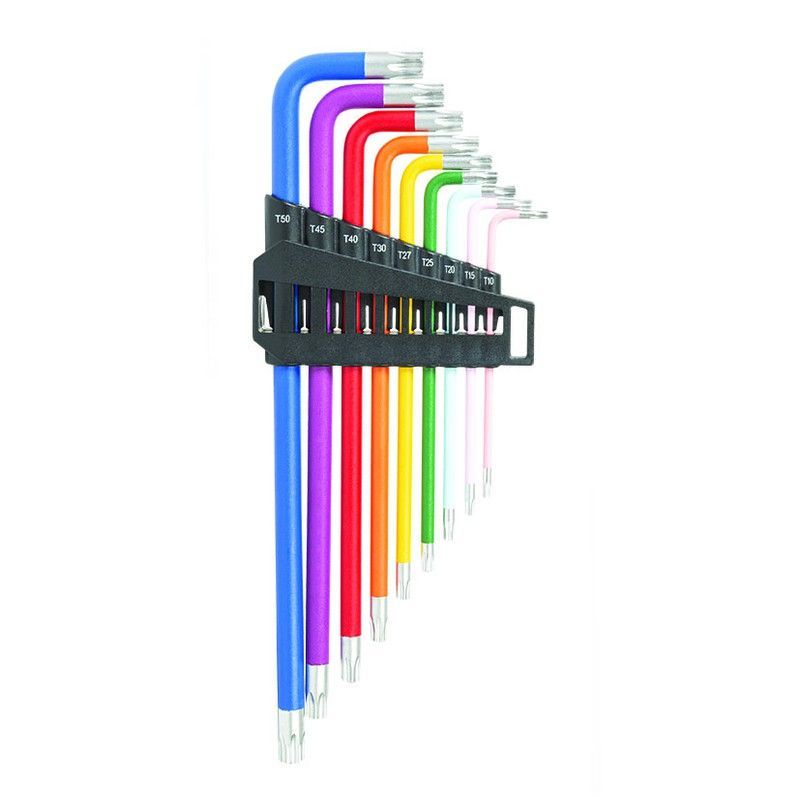 Llave acodada Torx RATIO 6278 Llaves Torx Seg.(Xl)Jgo.9 Ratio