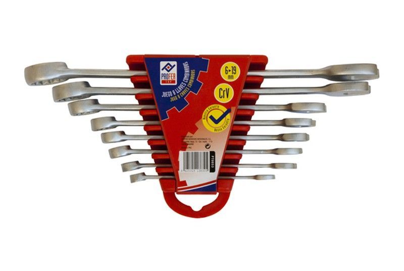 Llave Combinada Jgo 8Pz 6-19 MM