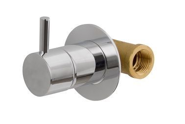 LLAVE DE EMPOTRAR ROSCADA DE 1/2" CON CIERRE CERAMICO