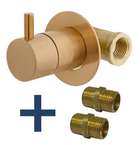 LLAVE EMPOTRAR ROSCA 1/2" MONTURA CERAMICA