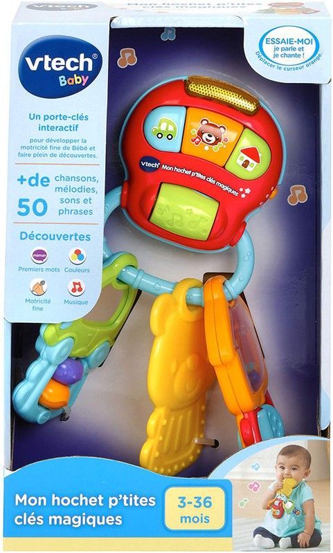 Llavero Baby Keys - Sonajero Electrónico Interactivo