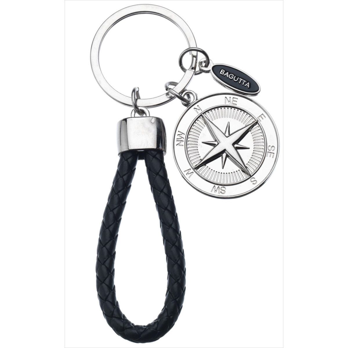 Llavero Marinero Cuero 2179NE Negro