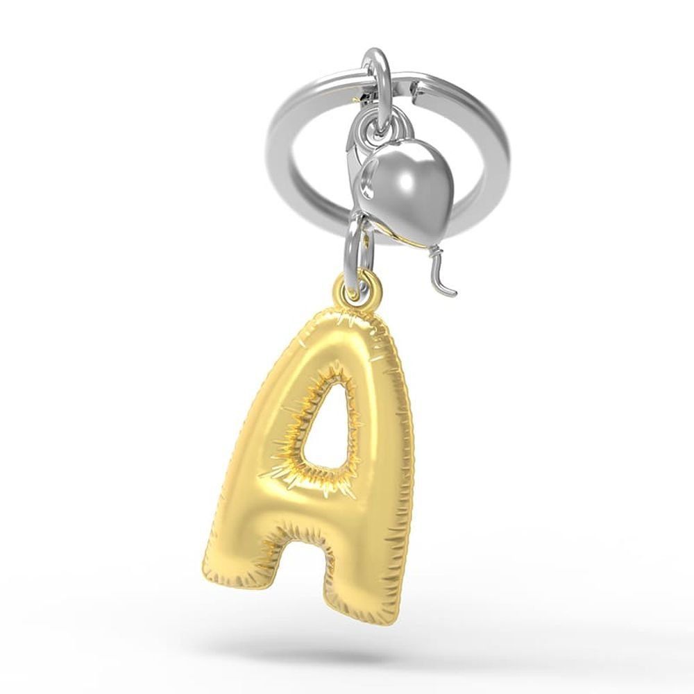 Llavero Original Abecedario Letra A Metalmorphose