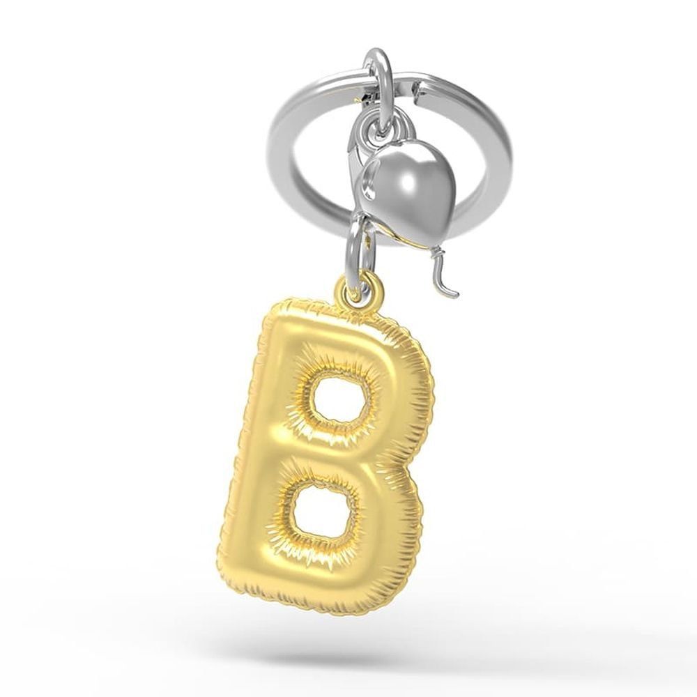 Llavero Original Abecedario Letra B Metalmorphose