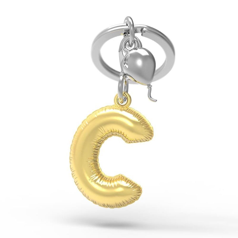 Llavero Original Abecedario Letra C Metalmorphose