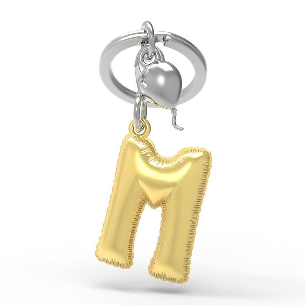 Llavero Original Abecedario Letra M Metalmorphose