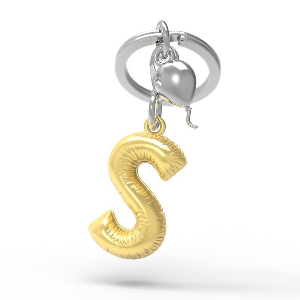 Llavero Original Abecedario Letra S Metalmorphose