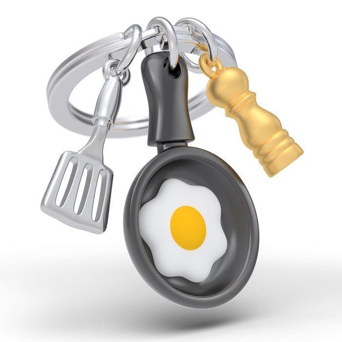 Llavero Original Comida Breakfast Metalmorphose