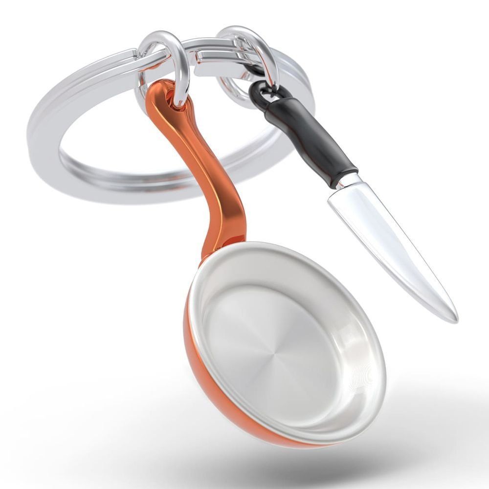 Llavero Original Comida Chef Metalmorphose