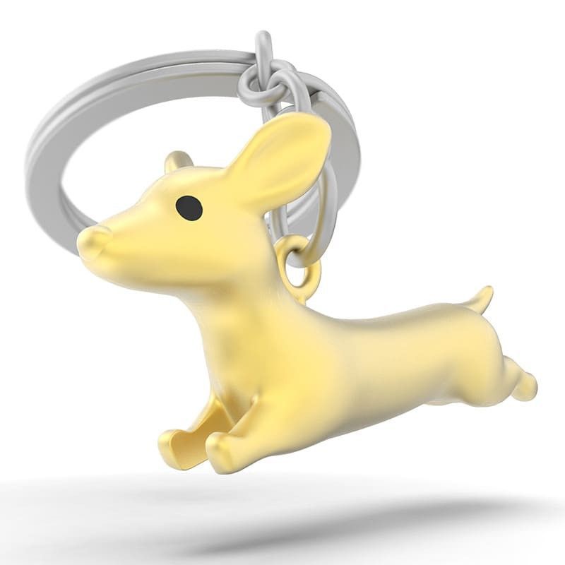 Llavero Original Perro salchicha Metalmorphose