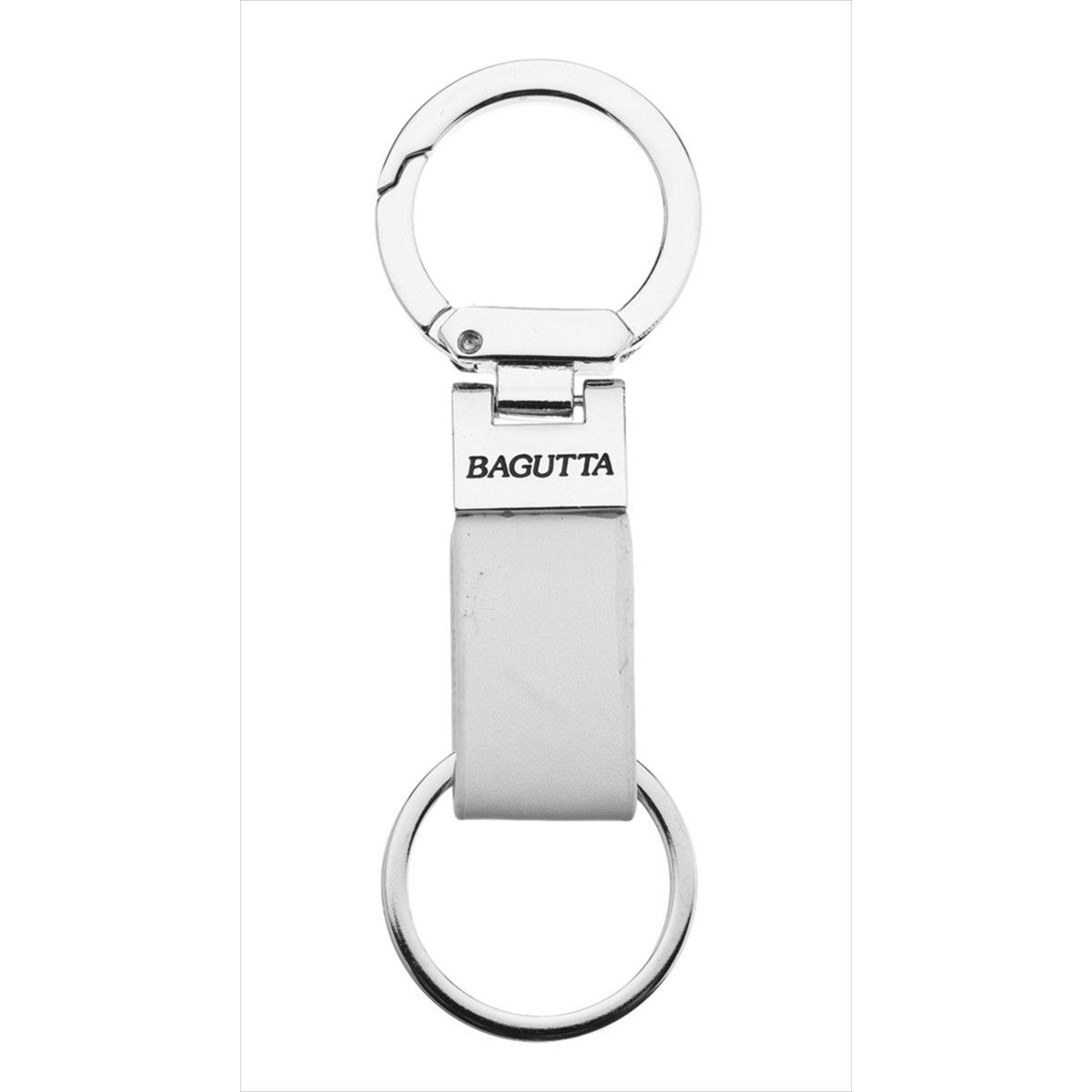 Llavero Símil Piel 2100BI Blanco