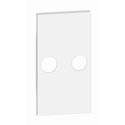 LN- Frontal toma antena mecanismo 4217M2D/P10/14 2M BLAN KW25M2