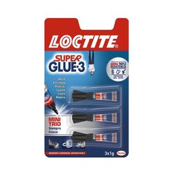 Loctite mini trio 3x1g super glue
