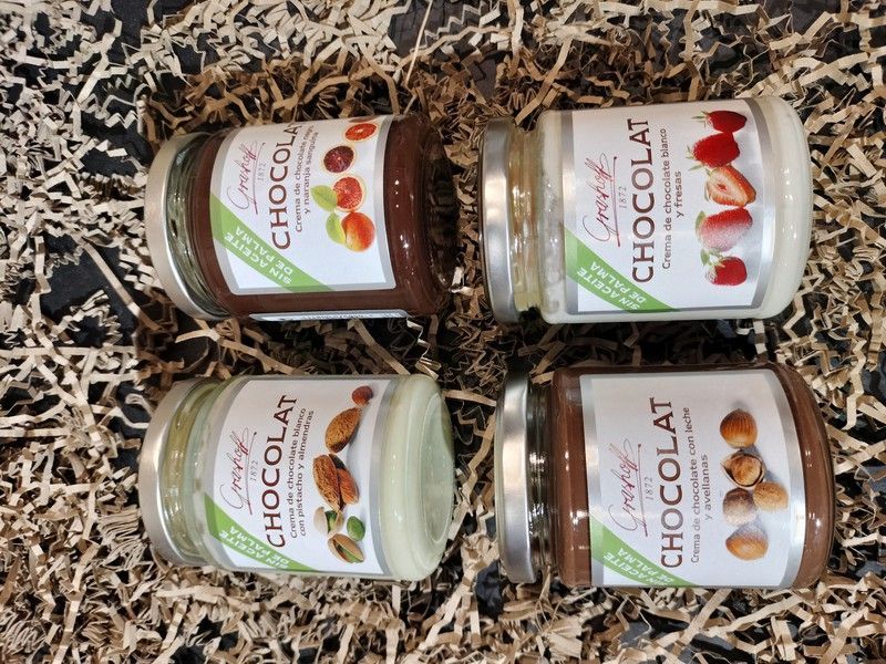 Lote Cremas de Chocolate Gourmet Grasshoff