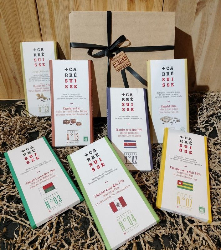 Lote Gourmet Chocolate Suizo Carré Suisse
