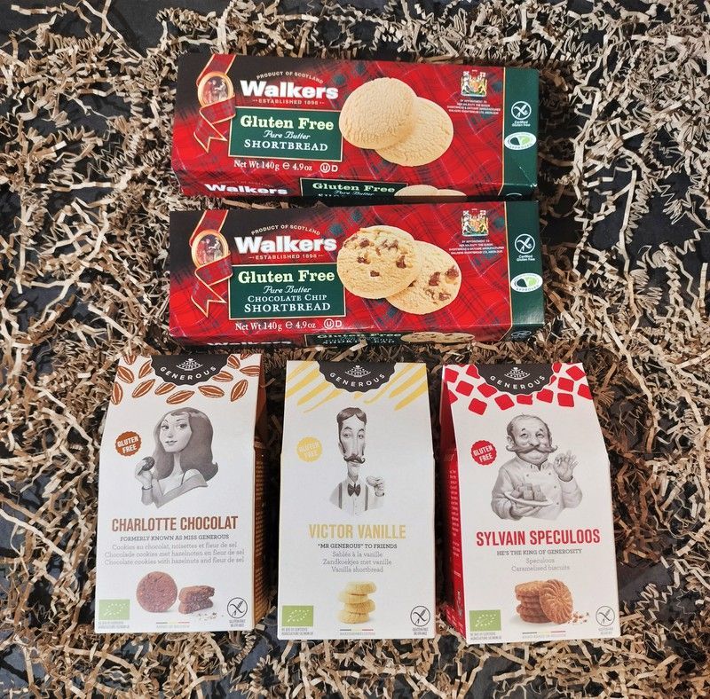 Lote Gourmet Galletas Sin Gluten Walkers Generous