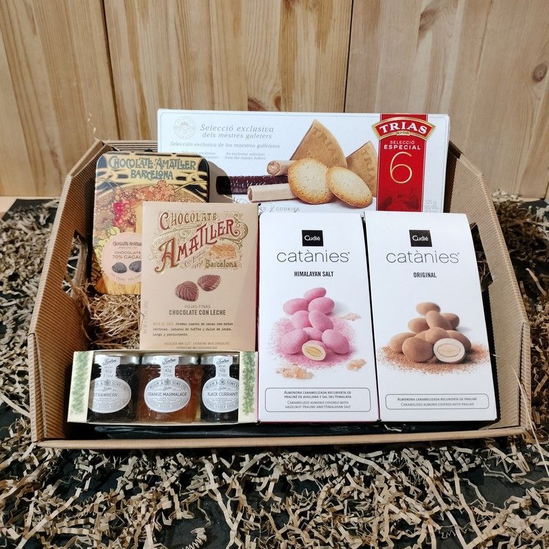 Lote Gourmet Galletas y Chocolate