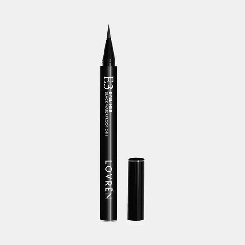 Lovren E3 Eyeliner Negro Waterproof 24H 0,5 ml