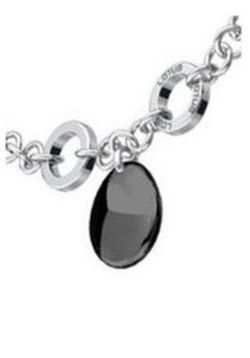 LS1141-1-2 Colgante ágata negra colección Amanda