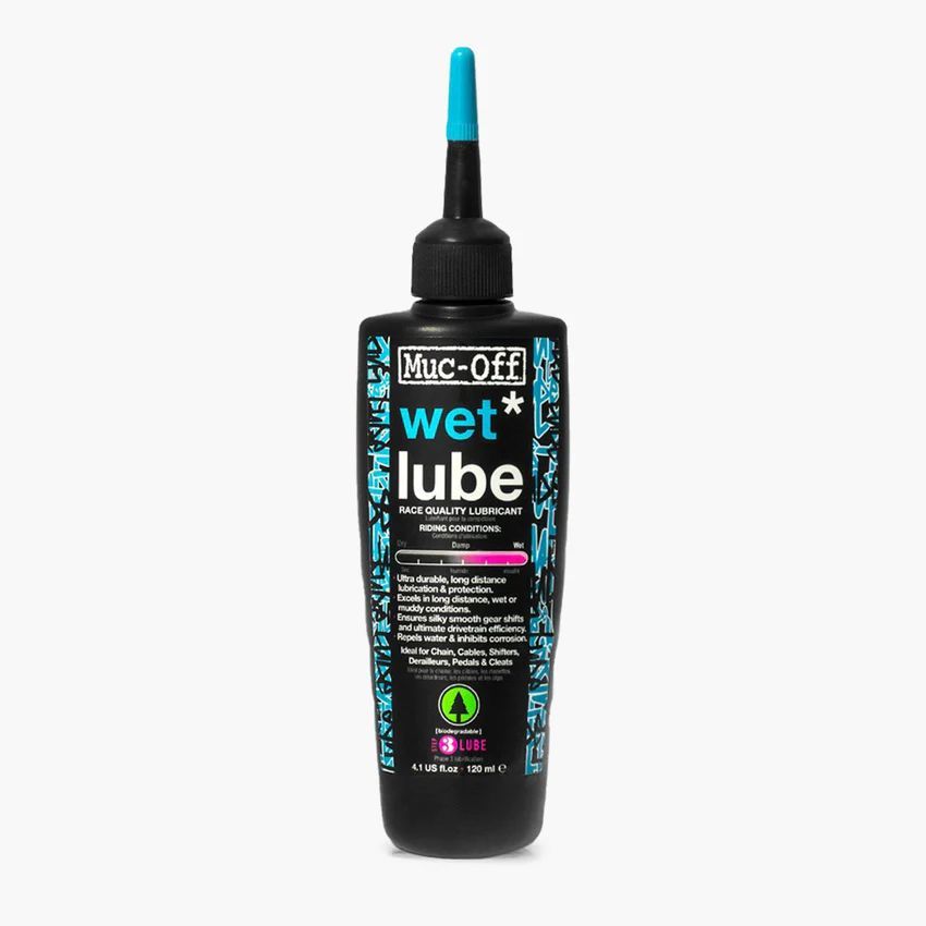Lubricante Bio Muc-Off Clima Húmedo 120ml | Máxima Protección Bajo la Lluvia