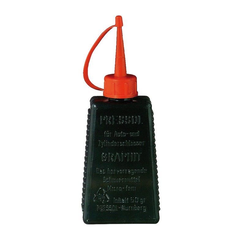 Lubricante de grafito para cerraduras PRESSOL Frasco 50G.Grafito Pressol