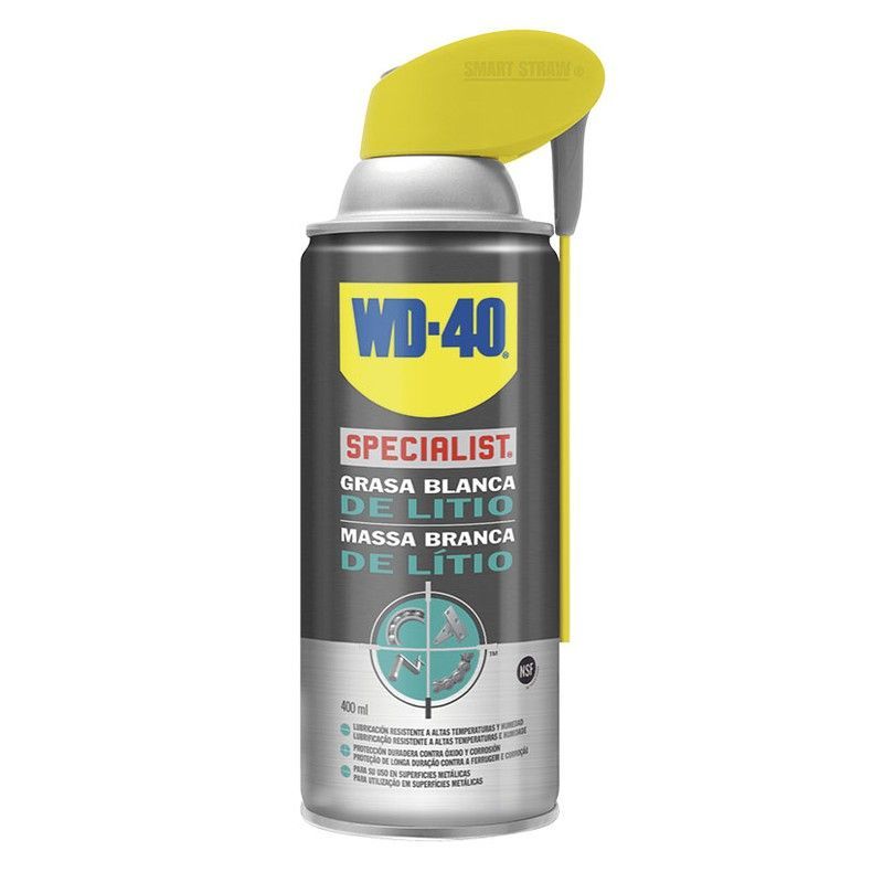 Lubricante grasa blanca litio WD-40 Specialist profesional Grasa Bca. Litio.D. Acción.Wd-40.400Ml
