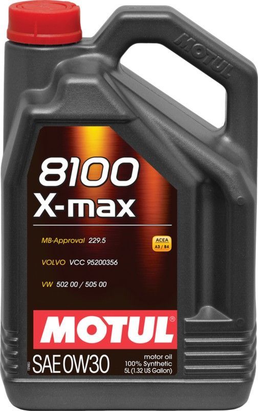Lubricante Motul 8100 X-MAX 0W30 5Lts