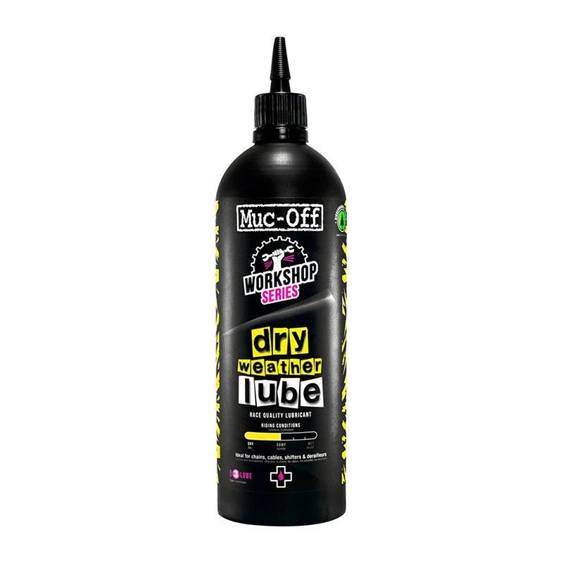 Lubricante Muc-Off Dry Weather Lube 1L ✅ Rendimiento en Clima Seco 🌞 Protección de Cadena Profesional