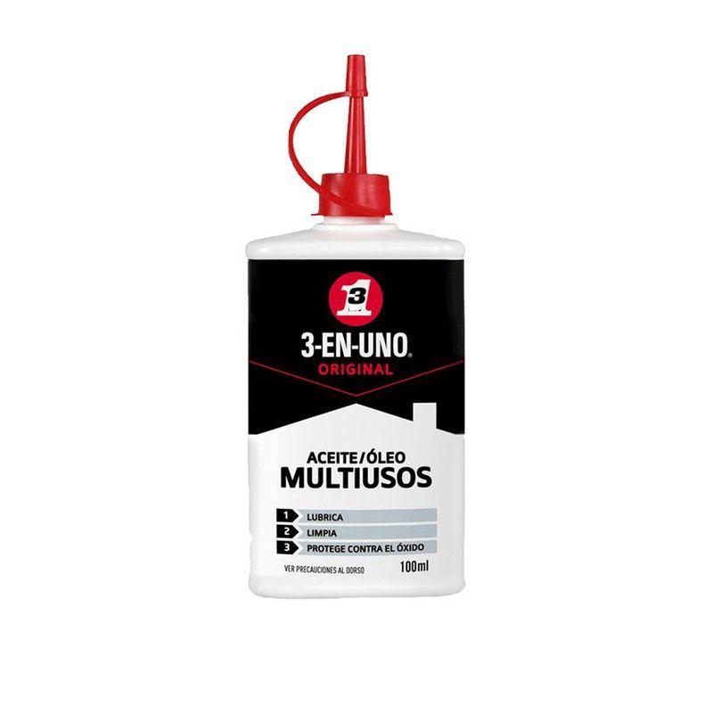 Lubricante multiuso 3-EN-UNO. Lubricante Multiuso 3 En 1 Gotero