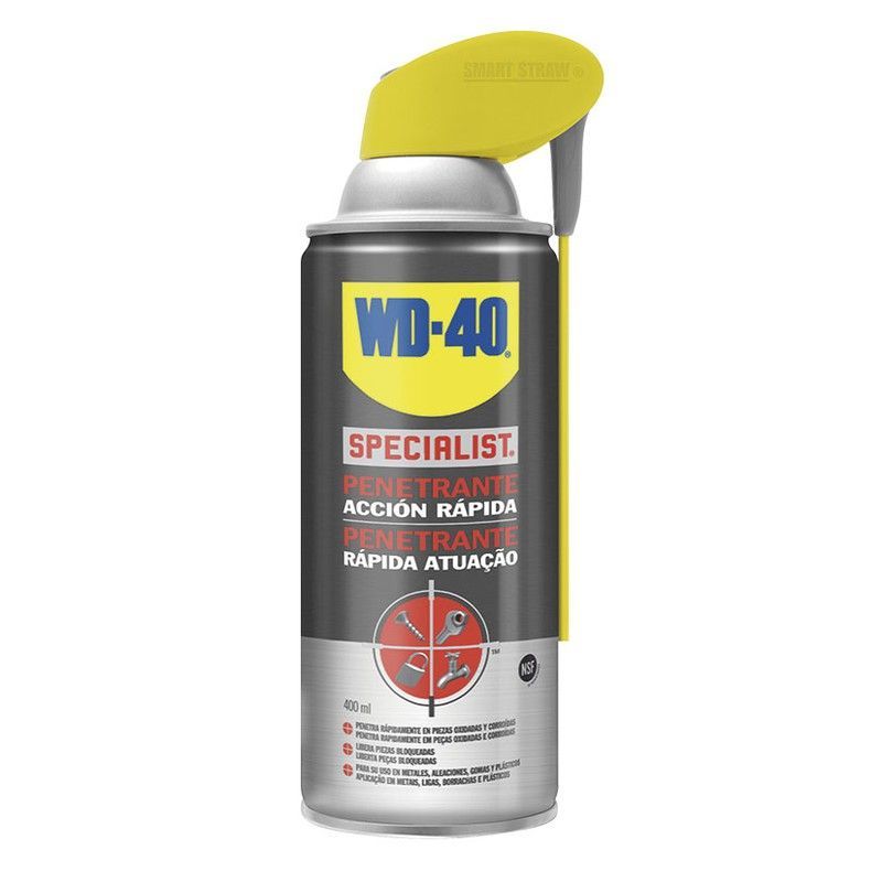 Lubricante spray penetrante liberación rápida WD-40 Specialist profesionales. Penetrante. Doble Acción.Wd-40.400Ml