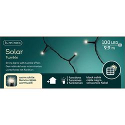 Luces LED Solar l990.00cm  color black/blanca calida
