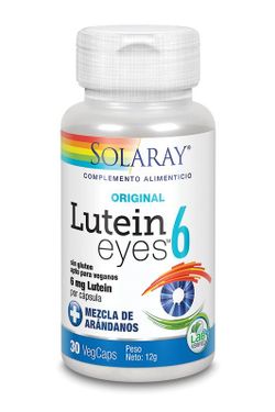 Lutein eyes 6 mg 30 cápsulas vegetales