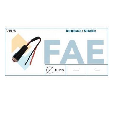 Luz Control Ambar. Cristal 10Mm Lamp Ba7S F98636 FAE