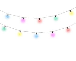 Luz de Fiesta Led Fija para exterior 450CM-10L Black/multi