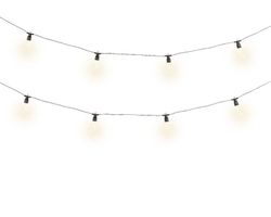 Luz de Fiesta Led Fija para exterior 50CM-10L BLACK/WARM WHITE