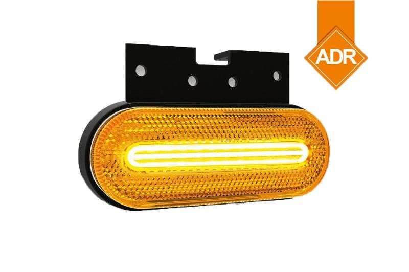 Luz de posición LED ámbar con soporte FT-070Z+KLED - Fristom