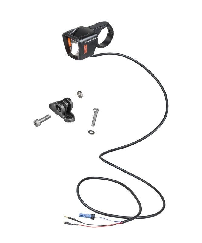 Luz delantera con soporte para potencia Bontrager