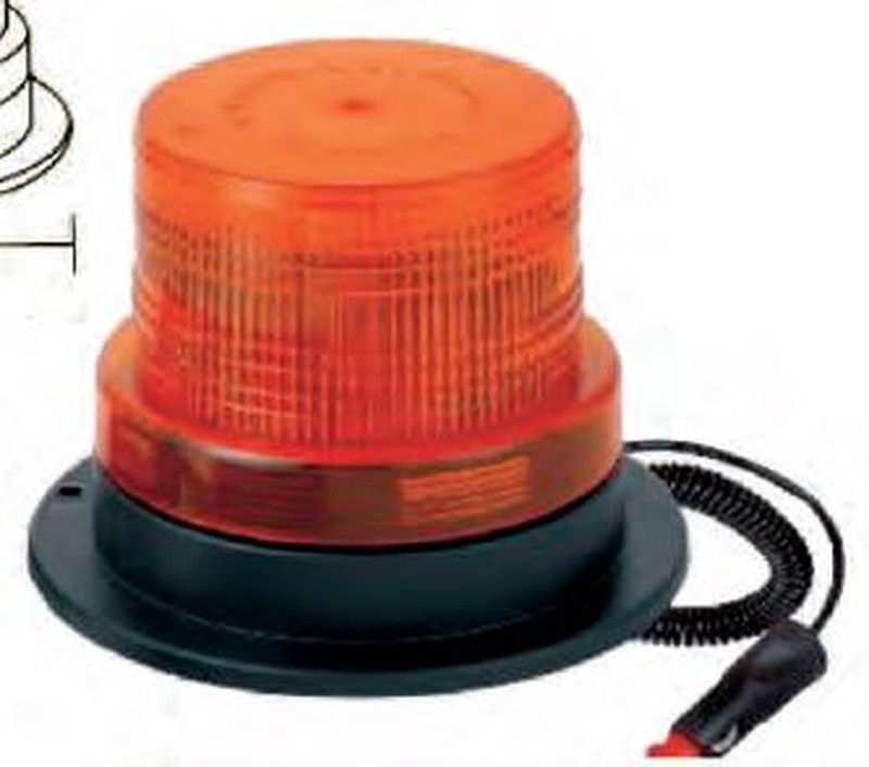 Luz Destellante Carretilla LED 12-110v Imán Con Conexión A Mechero